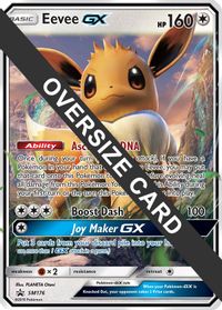 Eevee GX - SM176 (SM Black Star Promo)