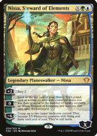 Nissa of Shadowed Boughs (Borderless) - Zendikar Rising - Magic: The ...