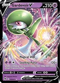 Carta Pokemon Gardevoir VMax 017/073 Caminho do Campeão