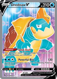 Pokémon TCG Reshiram V Full Art Silver Tempest 172/195 Holo Ultra Rare Fire