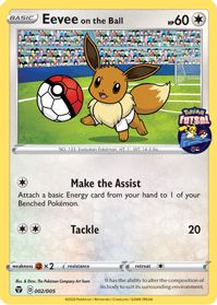 Pikachu on the Ball - 001/005 (Pokemon Futsal) - Miscellaneous 