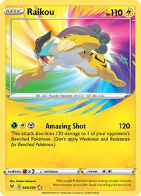 Rocket's Raikou ex Promo (035/PCG-P): Black Team Rocket Special