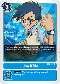 Joe Kido - BT2-085 - Release Special Booster - Digimon Card Game