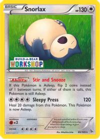 Snorlax - 80/106 (Build-a-Bear Workshop Exclusive)