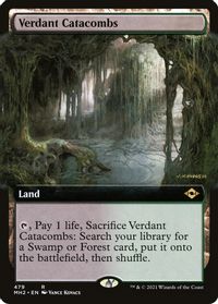 Marsh Flats (Extended Art) - Modern Horizons 2 - Magic: The Gathering