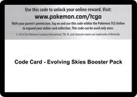 Code Card - Celebrations Booster Pack - Celebrations - Pokemon