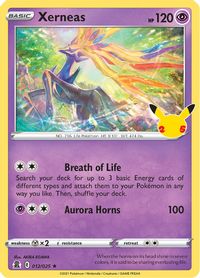 Carta Pokémon Lendária Da Coleção Celebrações Yveltal