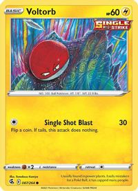 Mavin  Voltorb Shiny Reverse Holo Rare Diamond & Pearl Stormfront Pokemon  Card SH3 NM