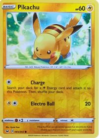 Pikachu - 065/202 (Reverse Cosmos Holo)