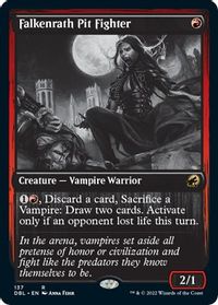 thumbnail image 2 of JAPANESE FALKENRATH PIT FIGHTER (EXTENDED ART) X4 Innistrad: Midnight 2 of 9