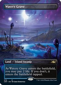 Steam Vents (Borderless) - Unfinity - Magic: The Gathering