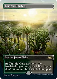 Overgrown Tomb (Borderless) - Unfinity - Magic: The Gathering