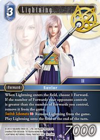 Lightning - Emissaries of Light - Final Fantasy TCG
