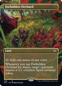 Forbidden Orchard (Borderless) - Double Masters 2022 - Magic: The 