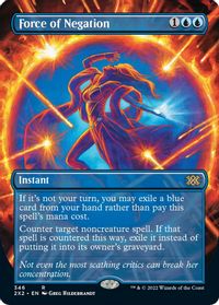 Force of Negation (Borderless) - Double Masters 2022 - Magic: The 