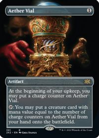 Aether Vial (Foil Etched) - Double Masters 2022 - Magic: The Gathering