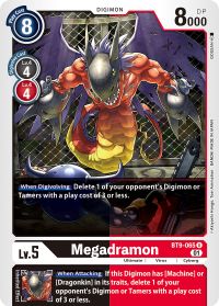 R Digimon TCG MetalMamemon BT3-071 NM Englisch 