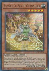Aussa the Earth Channeler (Starlight Rare) - Power of the Elements 