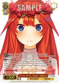 5toubun x Weiss Schwarz (feat. Latest Character Designs) :  r/5ToubunNoHanayome