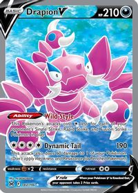 Aerodactyl V - 179/196 - Full Art Ultra Rare - Pokemon Singles