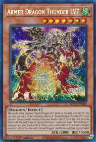 Armed Dragon LV10 White - Blazing Vortex - YuGiOh