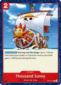 Bandai One Piece Card Game Starter Deck, Straw Pirate ST-01 - TuttoGiappone