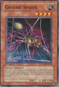 Spyder Spider Yugioh Card Genuine Yu-Gi-Oh Trading Card 
