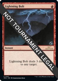 Lightning Bolt (JP Alternate Art) (Foil Etched) - Strixhaven