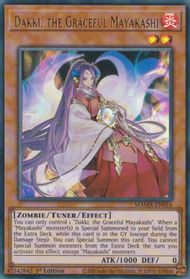 Yugioh Card, Yasha, the Skeletal Mayakashi Parallel Rare, DBHS-JP031  Japanese