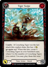Crouching Tiger - Dynasty - Flesh and Blood TCG