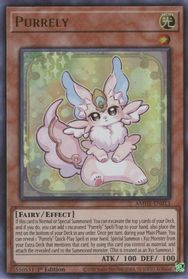 Carta Yu-Gi-Oh! My Friend Purrely - AMDE-EN020 - Ultra Rara - 1ª Edición