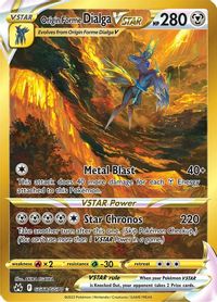 Card Pokémon Palkia Forma Origem V Original Inglês Raro