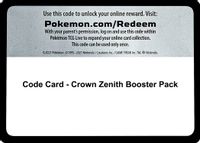 Galarian Articuno Blister TCG Live Codes