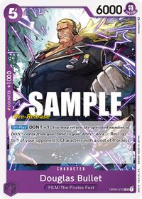 One Piece Card Game Z ZEPHYR OP02-072 L Parallel Japanese