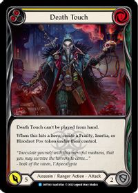 Death Touch (Blue) - Outsiders - Flesh and Blood TCG