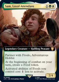 Gollum, Obsessed Stalker (Extended Art) - Commander: The Lord of
