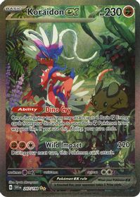 Miraidon EX 244/198 pokemon card NM