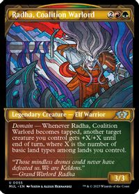 Raff, Weatherlight Stalwart - Foil - Magic Singles » March of the Machine:  Multiverse Legends - Cardboard Castle Games