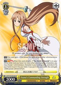 Aria of a Starless Night Asuna [Sword Art Online Animation 10th Anni