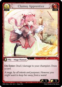 Hasty Messenger - Dawn of Ashes 1st Edition - Grand Archive TCG