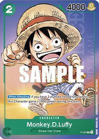 Monkey.D.Luffy (Anime Expo 2023) - One Piece Promotion Cards 