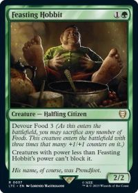 MTG Magic: The Gathering Gollum, Obsessed Stalker LTC NM!