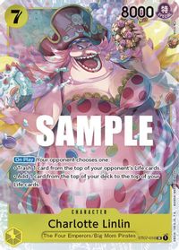 Charlotte Katakuri ST07-003 SR Start Deck (Big Mom Pirates) ONE