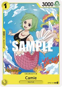 ONE PIECE Card Game OP03-107 C Charlotte Galette (Rank A)