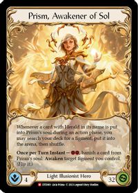Prism, Advent of Thrones - Dusk till Dawn - Flesh and Blood TCG