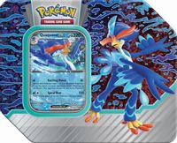 Pokemon Trading Card Game Paldea Legends Miraidon ex Tin [4 Booster Packs,  1 Promo Foil Card & More]