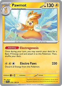 Pawmot - 076/198 (Line Holo)
