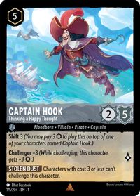 Captain Hook - Captain of the Jolly Roger - The First Chapter - Disney  Lorcana
