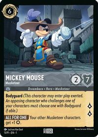 Goofy - Musketeer - Disney Lorcana Promo Cards - Disney Lorcana