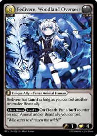 Bedivere, Woodland Overseer - Fractured Crown - Grand Archive TCG